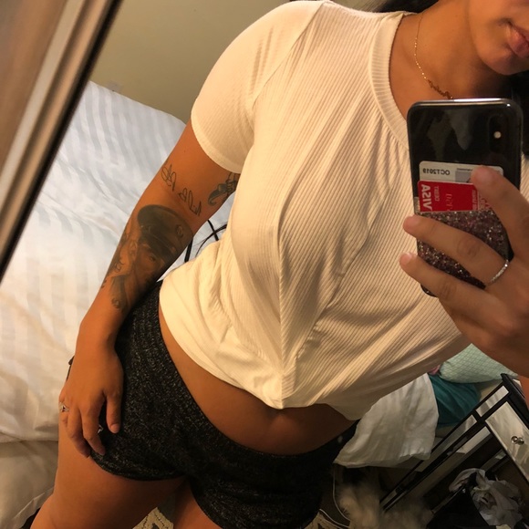 NWT CUTE CROP TIED BLOUSES SEE MODELED PICS!! - Picture 6 of 8